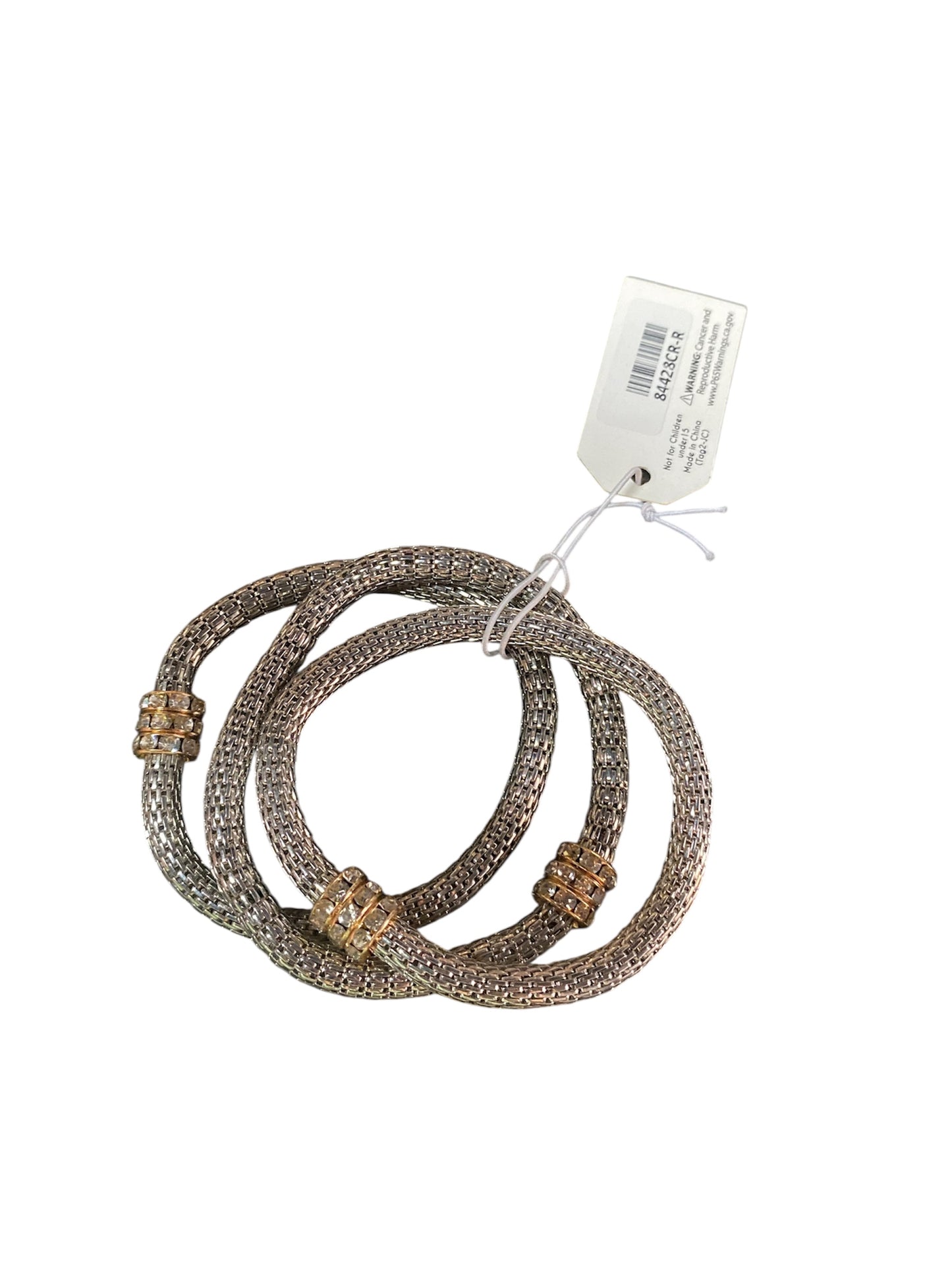 Silver Triple Luxe Bracelet Set