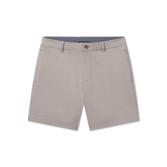 Southern Marsh Light Gray Regata Stretch Short