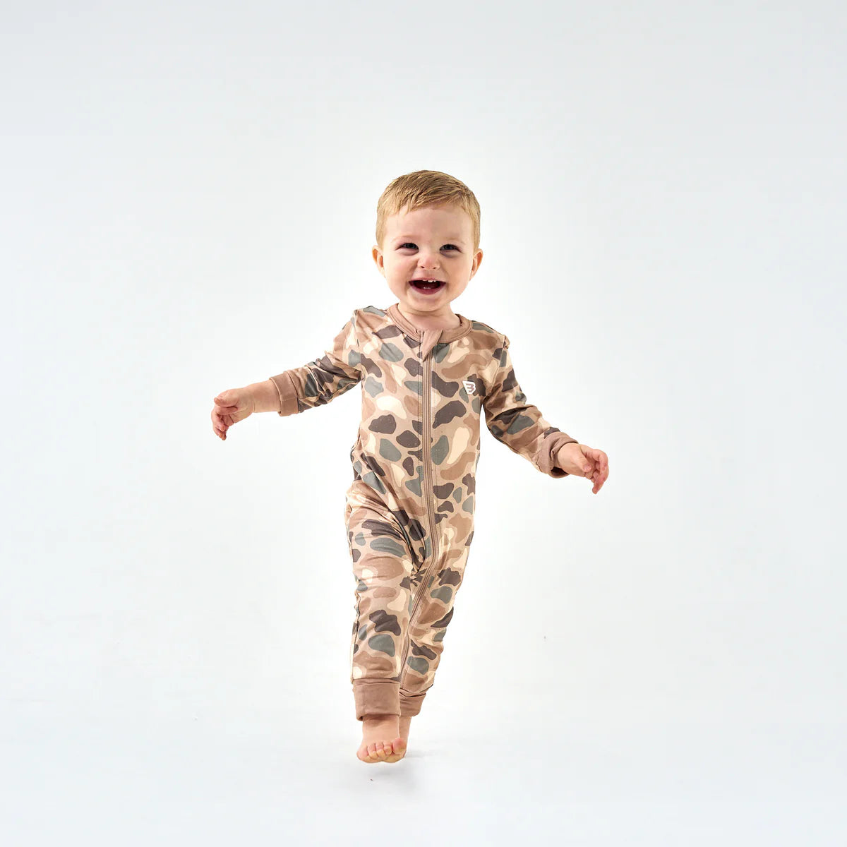 Burlebo Baby Zip Up - Pintail Camo