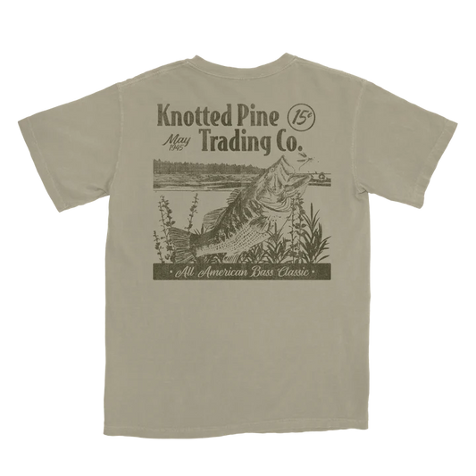Knotted Pink Sandstone Bass Classic SS Tee
