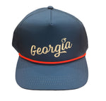 Peach State Pride Blue/Red rope hat