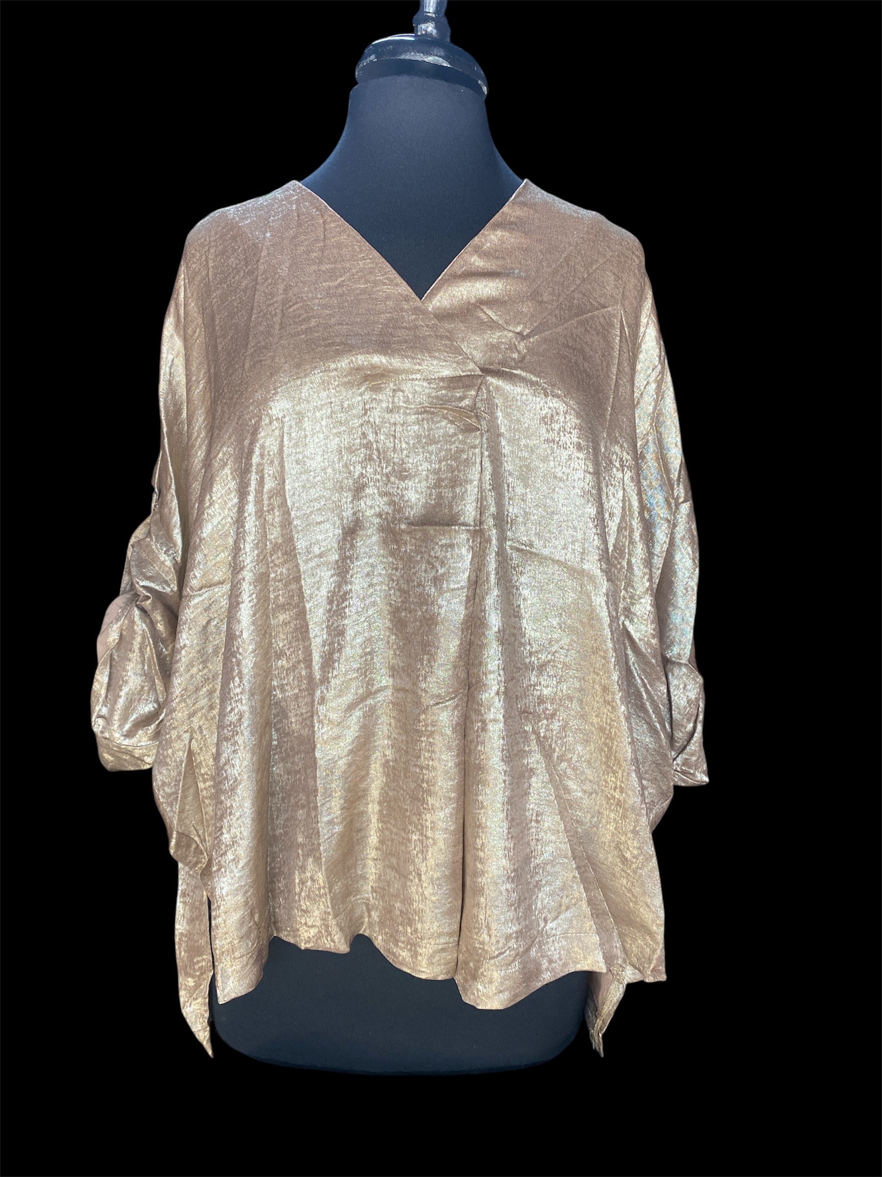 Umgee Gold Metallic Top