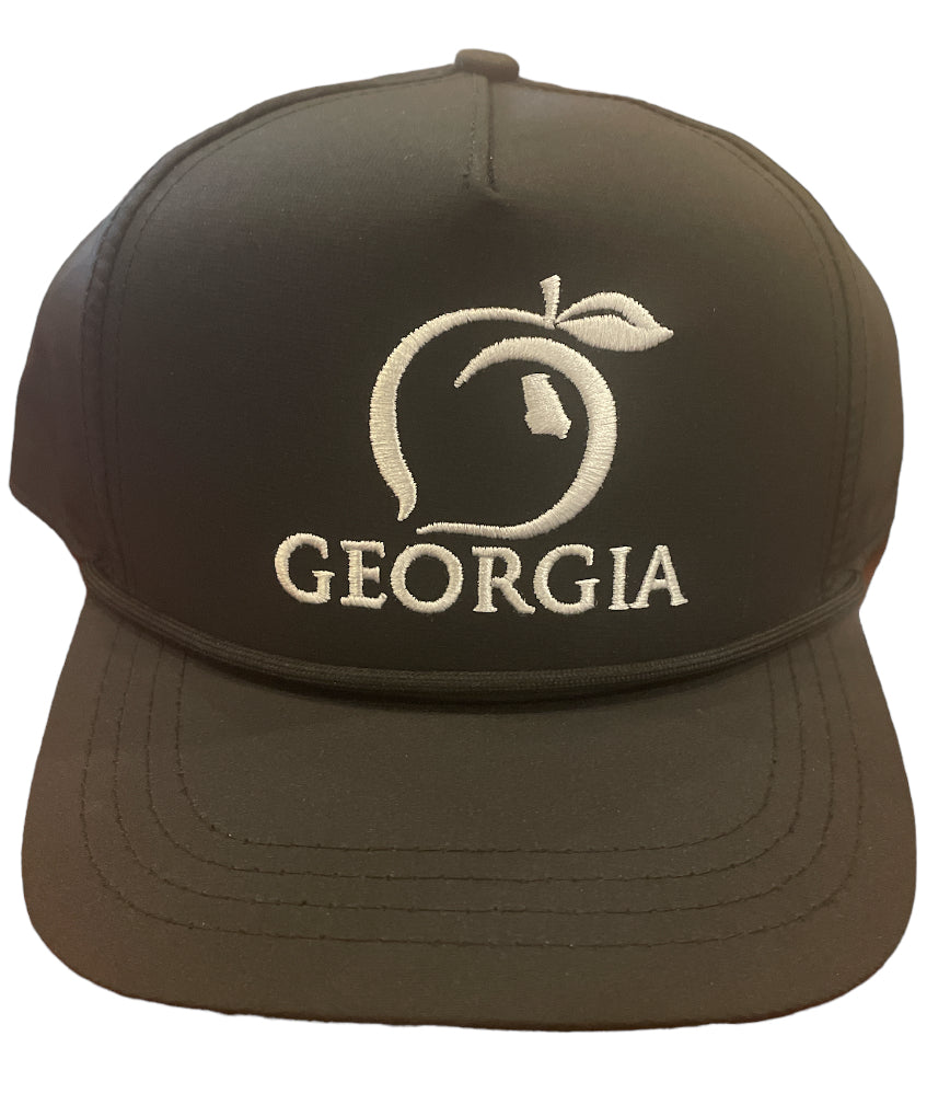 Peach State Pride Black rope hat