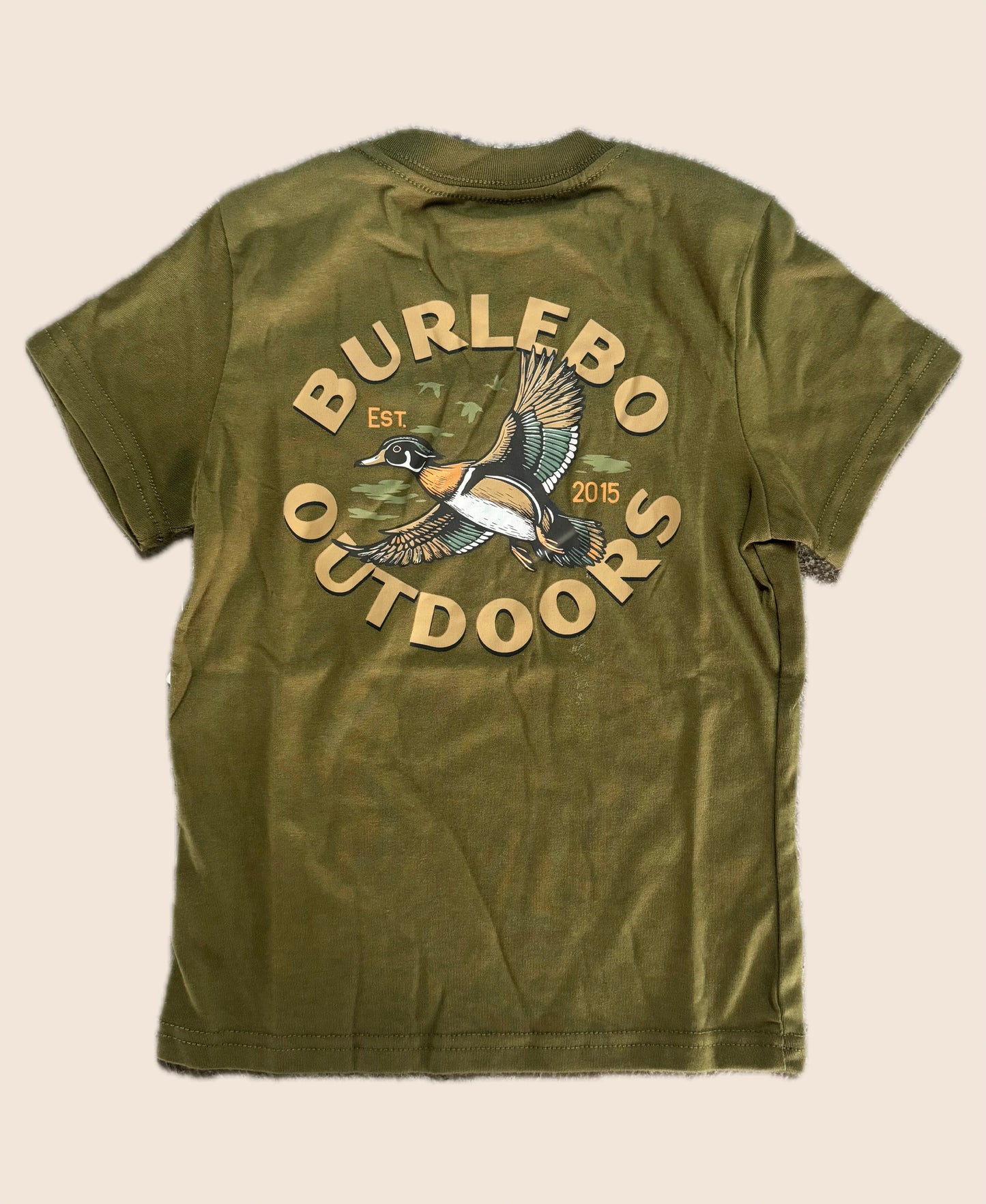 Youth Short Sleeve Tee - Wood Duck - Hunter Green