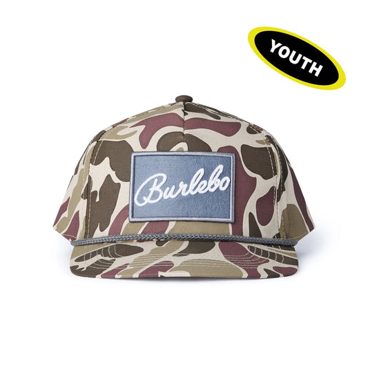 Burlebo Youth Cap - BURLEBO Grey Patch - Camo
