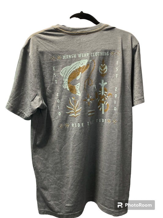 Marsh Wear Steel Heather Tee