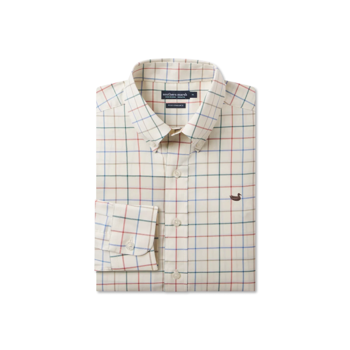 Youth Lockhart Windowpane Performance Dress Shirt