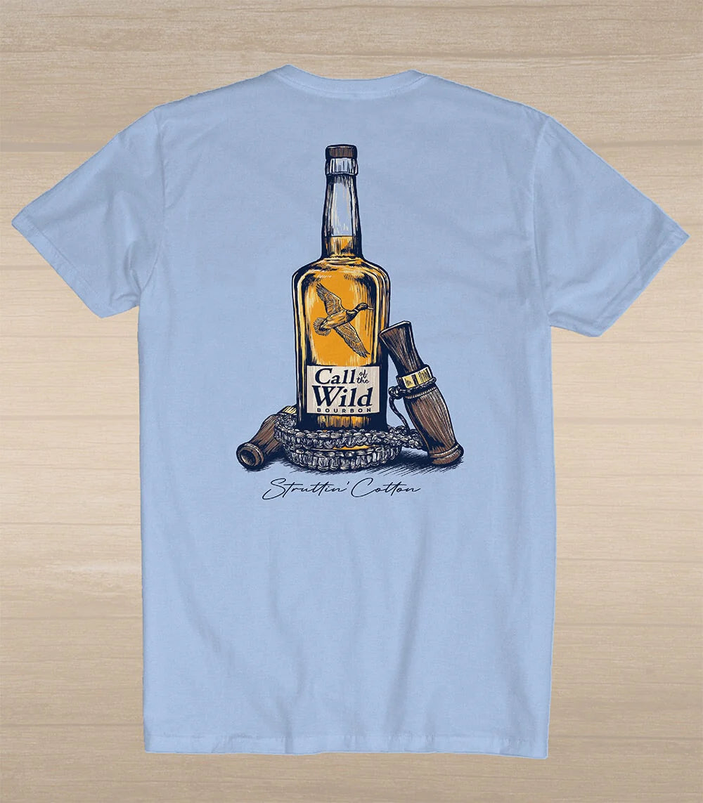 Struttin Cotton Call of the Wild Whiskey Tee