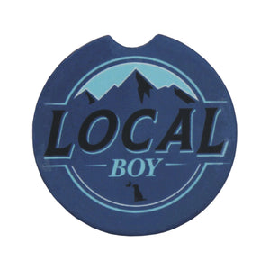 Local Boy Slate Car Coaster