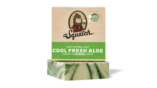 Dr. Squatch Cool Fresh Aloe Natural Soap Bar