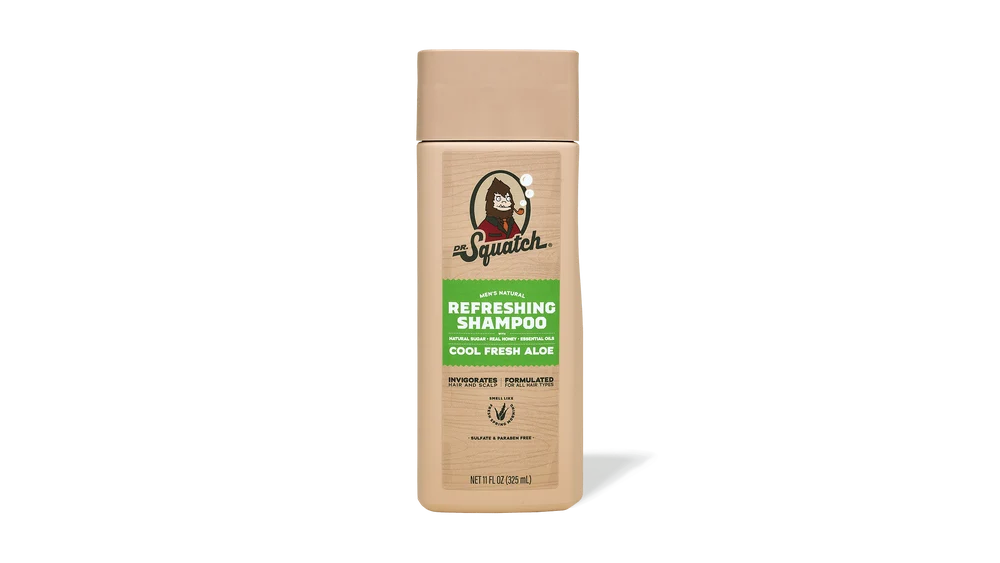 Dr Squatch Cool Fresh Aloe shampoo