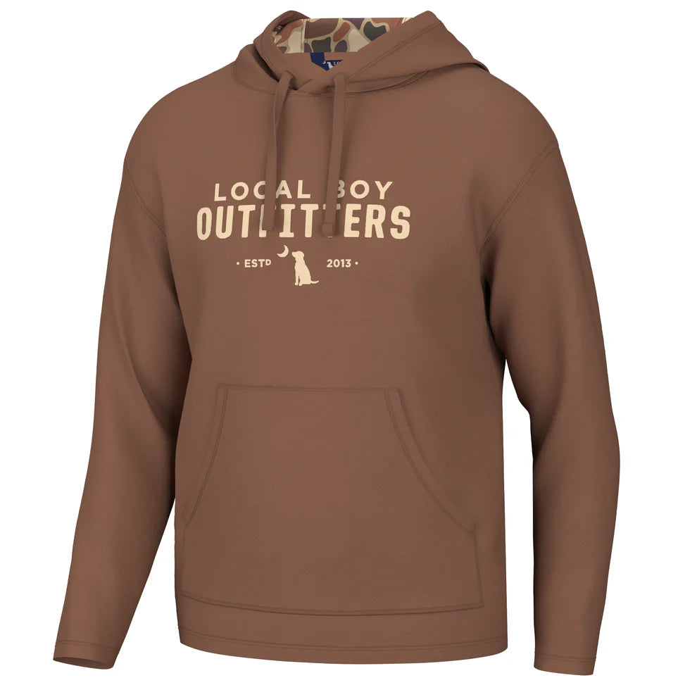 Local Boy Clay Poly Fleece Hoodie