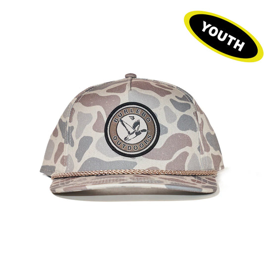 Burlebo Youth Cap - Circle Mallard - Classic Deer Camo