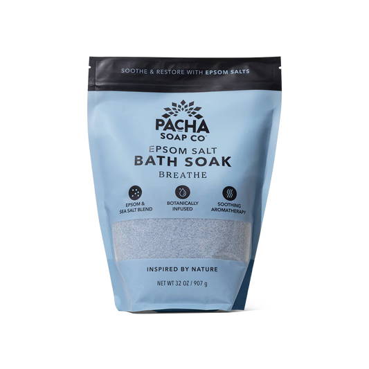 Pacha Soap Co Epsom Salt Breathe Bath Soak