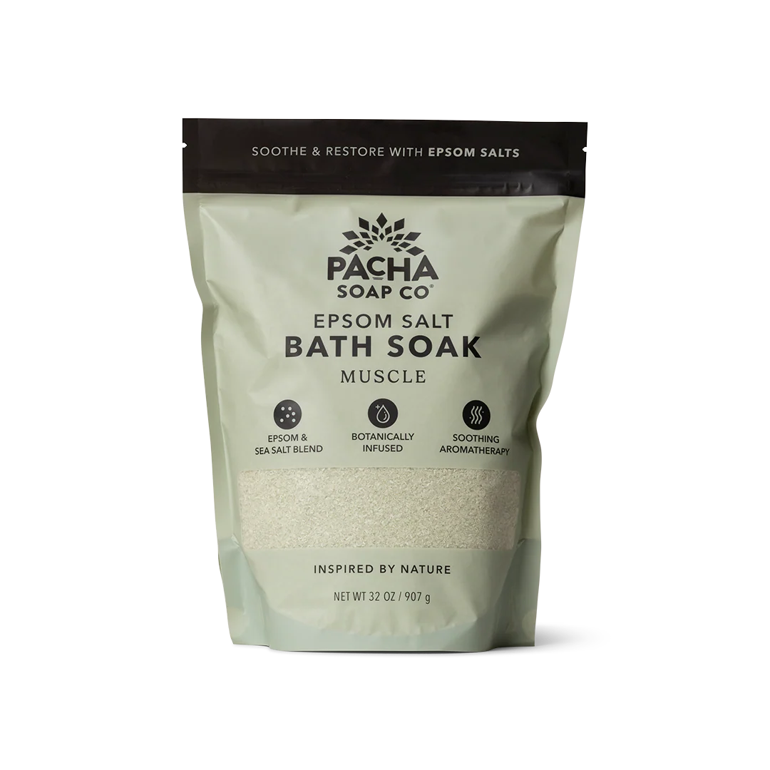 Pacha Soap Co Epsom Salt Muscle Bath Soak