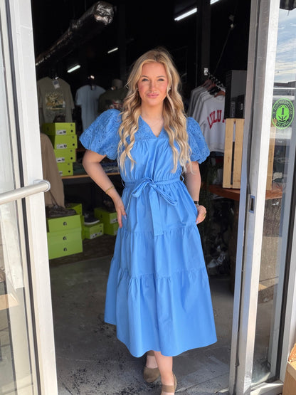 The Matilda Peri Blue Dress