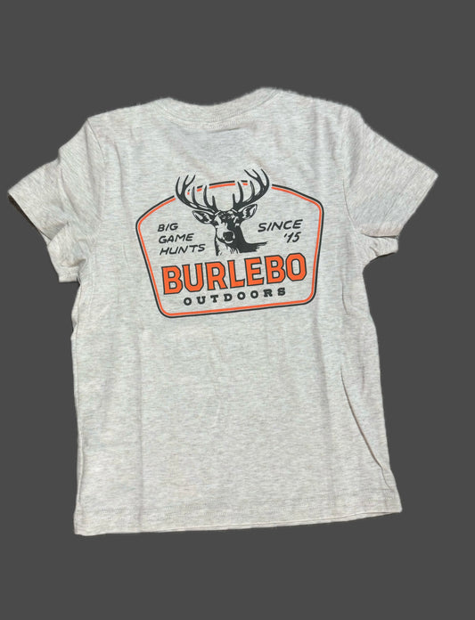 Youth Shorts Sleeve Tee - Big Game Hunts - Oatmeal