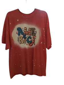 America Red Tee