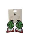 Grinch Dangle Earrings