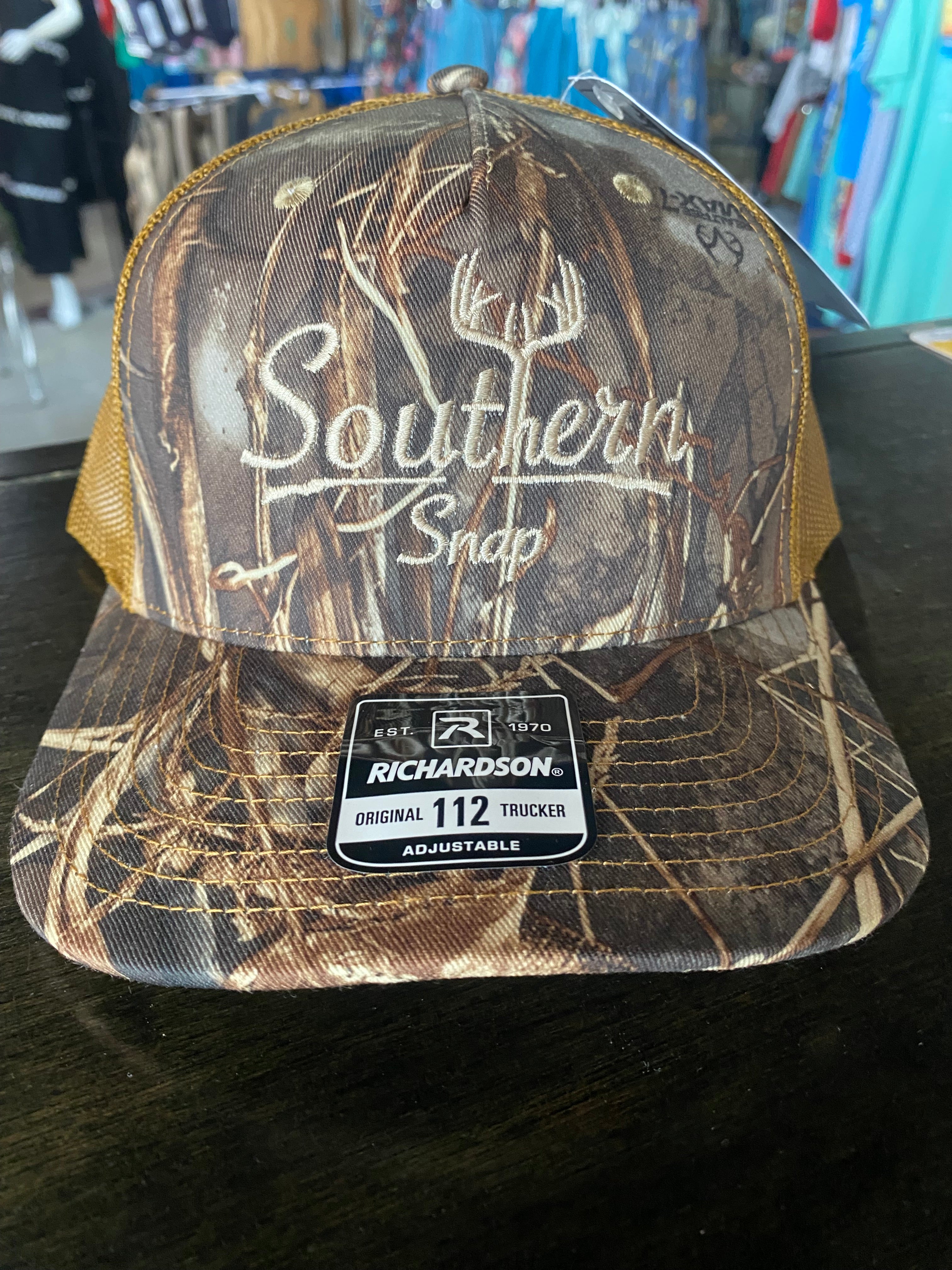 Southern Snap Co. Camo Gun and Deer Hat