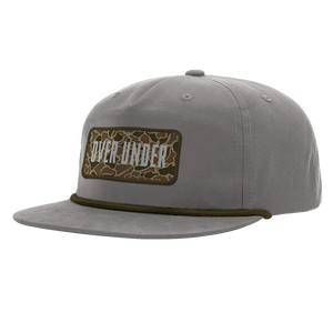 Over Under Duck Camo Badge Rope Hat