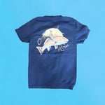 Old Row Bucking fish pocket tee