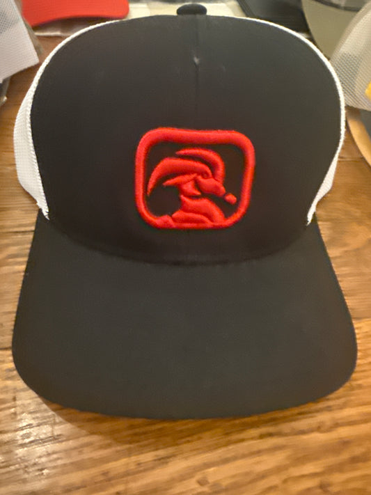 Kings Creek Hat Black and Red