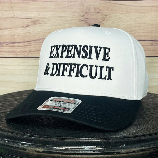 Expensive Difficult White/Black Hat
