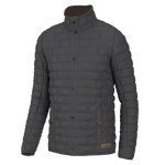 Local Boy Grey Brick Quilted Jacket