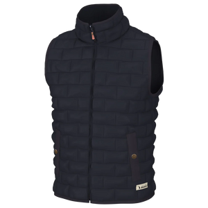 Local Boy black Brick Quilted Vest