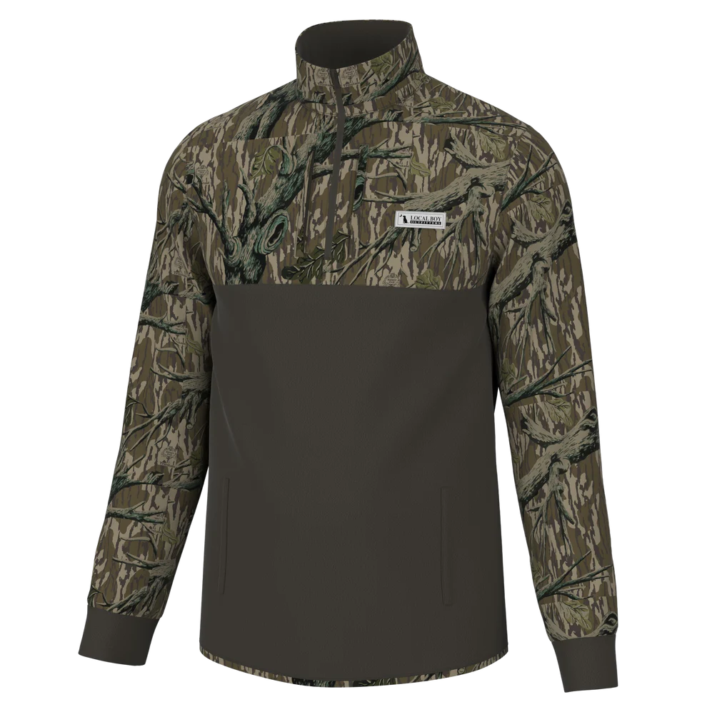 Local Boy Treestand Fielder Quarter Zip Pullover