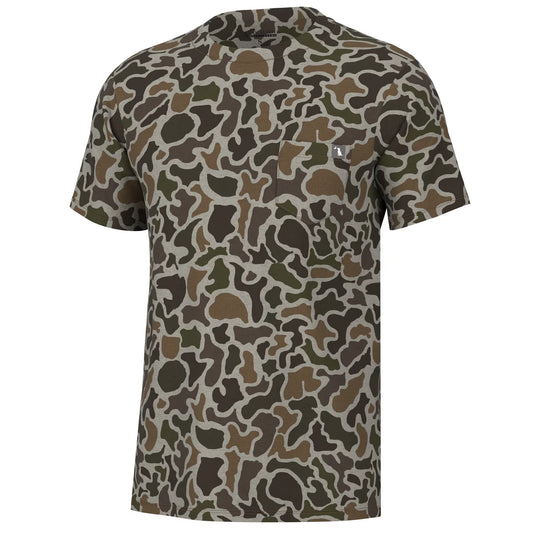 Local Boy Localflage Vintage S/S Heather Blend Crew