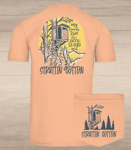 Struttin' Cotton Unisex  Family Tree Shirt