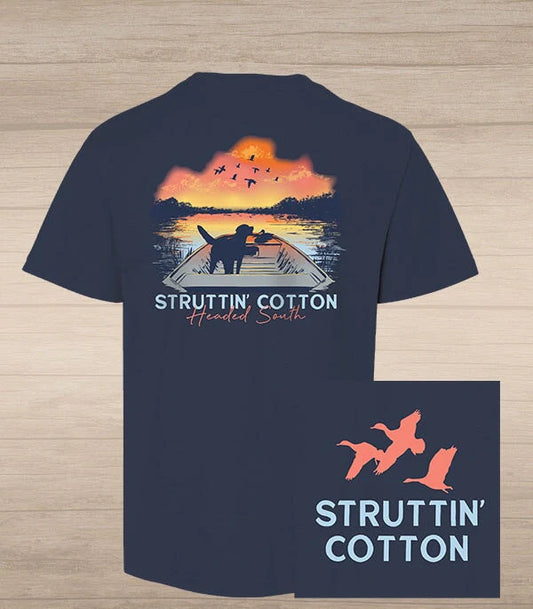Struttin Cotton Youth Headed South Tee