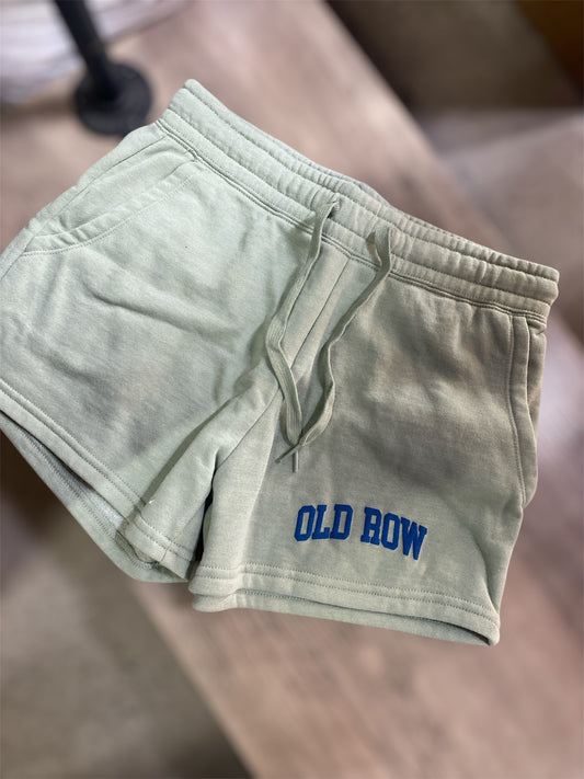 Old Row Sage Green Rad Chicks Sweat Shorts
