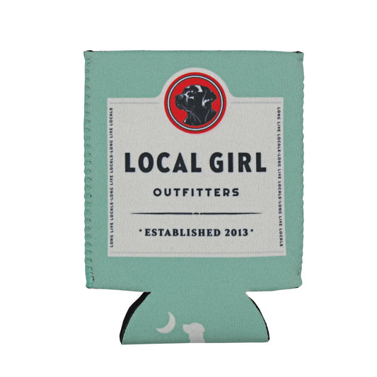 Local Girl Beach Run Koozie