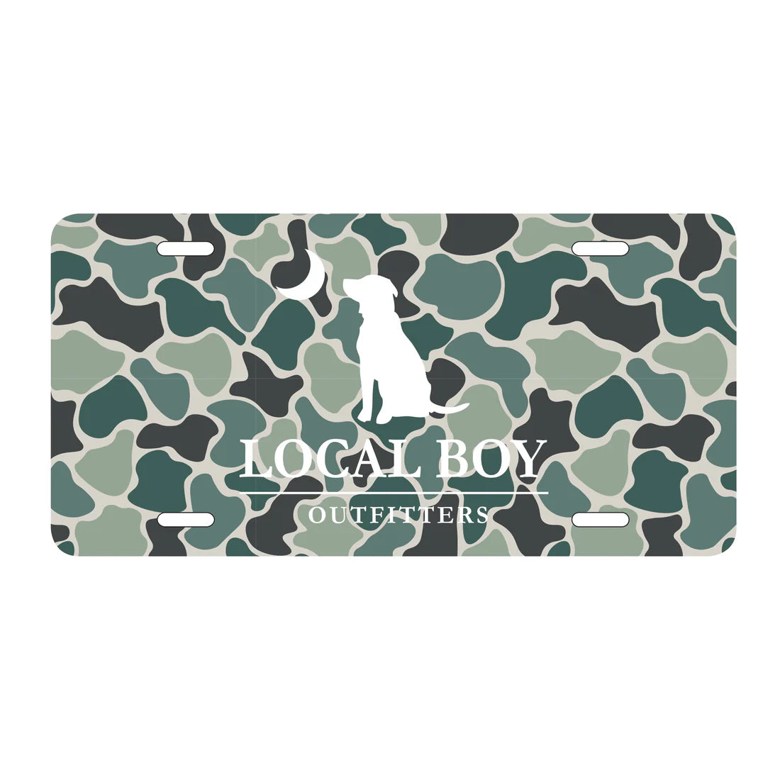 Local Boy Ravine Camo License Plate – Glamorouspeachboutique