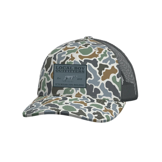 Local Boy Youth Bird Dog Badge Trucker Hat