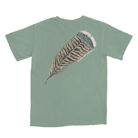 Knotted Pine Turkey Feather Tee