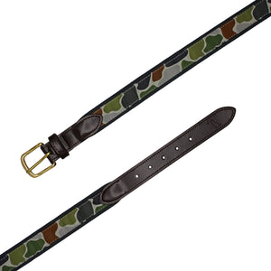 Local Boy Forest Camo Ribbon Belt