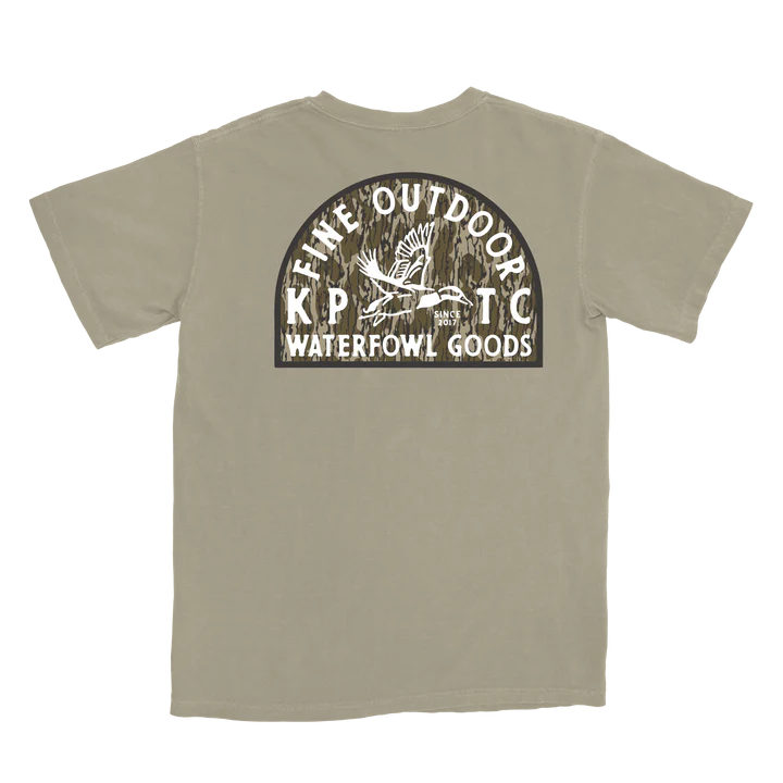 Knotted Pine Sandstone Fowl Goods Tee