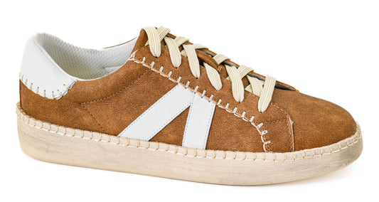 Corky's Friend Zone Sneaker in Cognac
