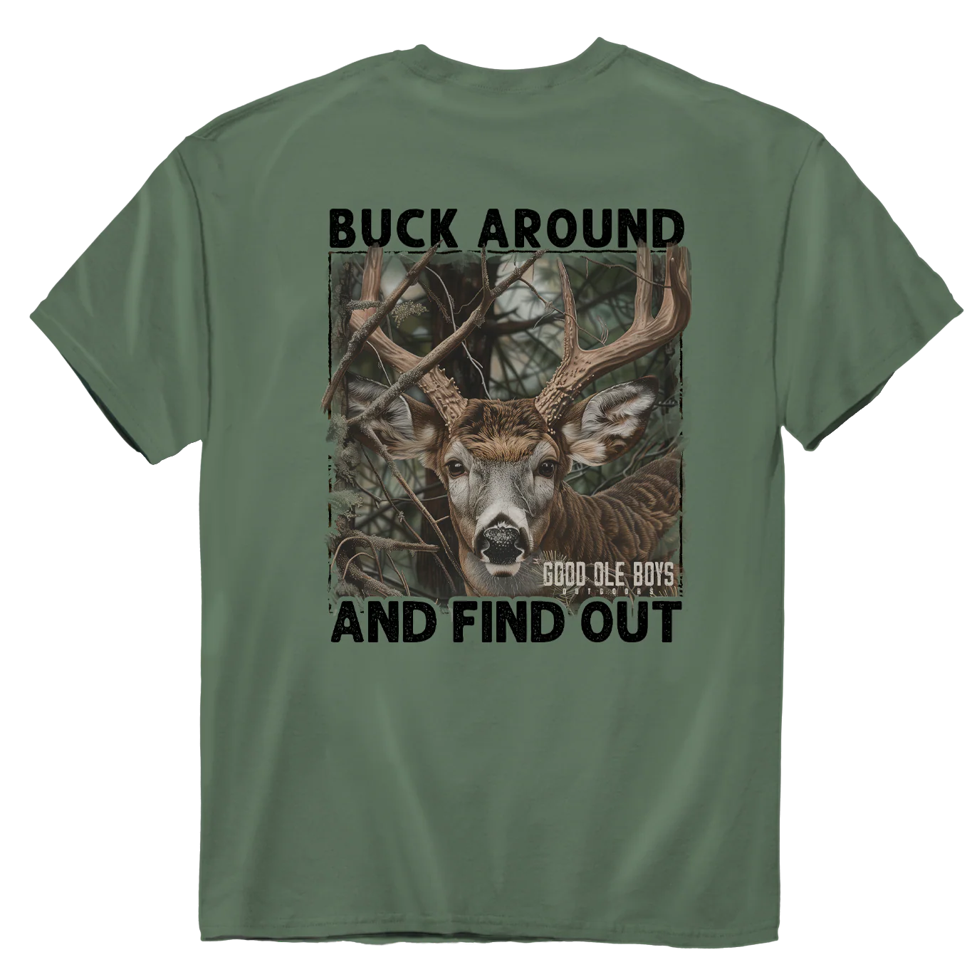 Good Ole Boys Buck Around Whitetail Tee