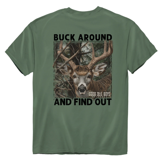 Good Ole Boys Buck Around Whitetail Tee