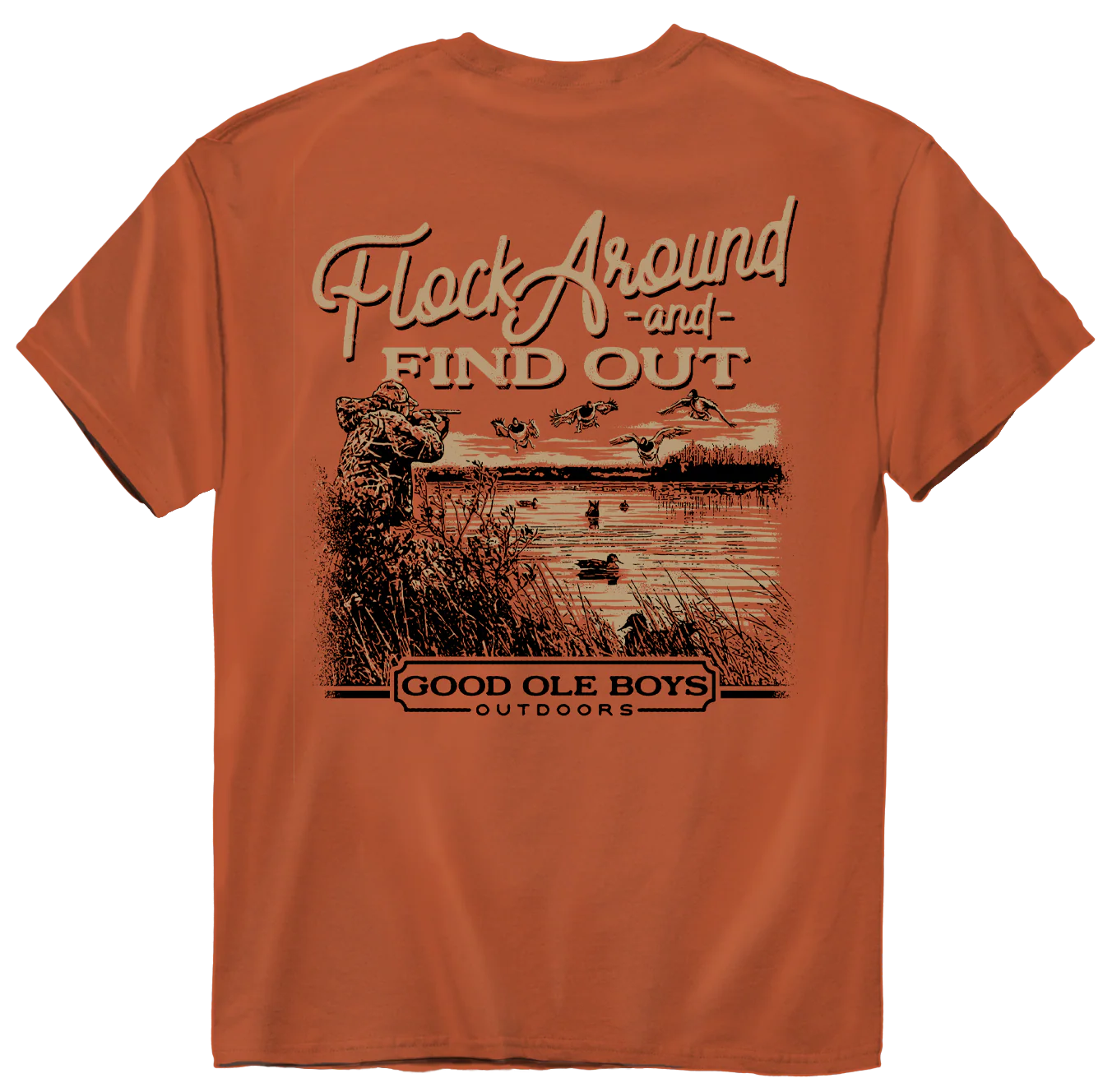 Good Ole Boys Flock Around Hunter Tee