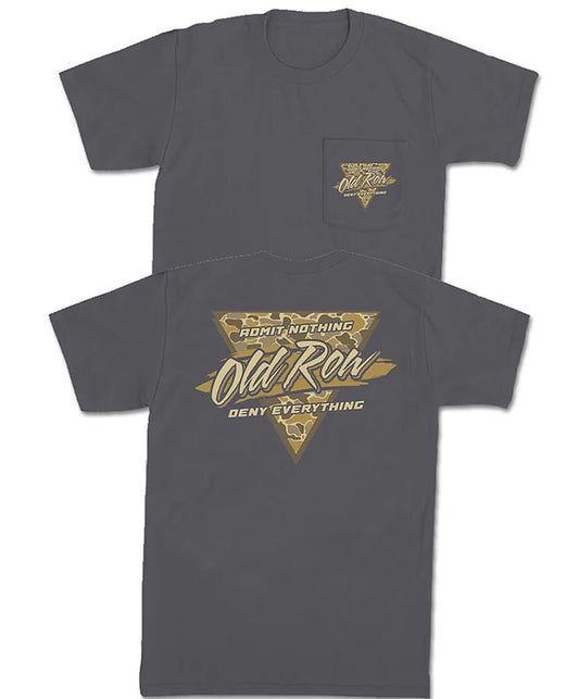 Old Row Camo Retro Triangle 2.0 Pocket Tee