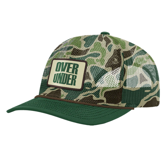 Over Under Greenback Camo Delta Mesh Cap
