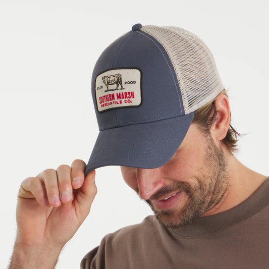 Southern Marsh Slate No Bull Trucker Hat