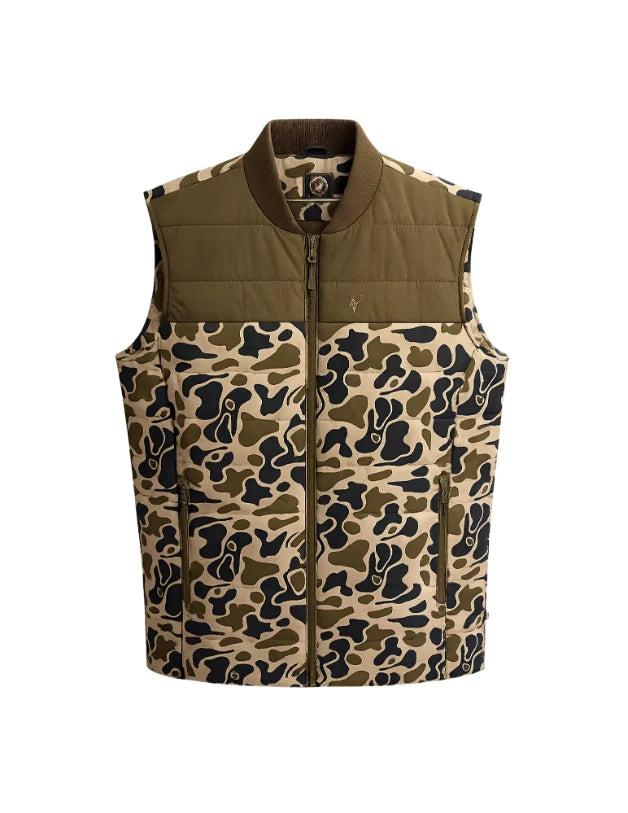Bomber Vest Traditions Camo Olive
