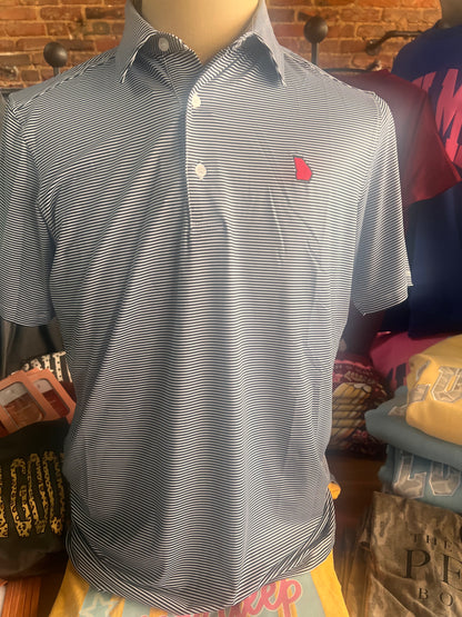 Meripex Micro Black/White (GA Embroidery-Red/Black Outline)